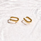 Slim Block Hoops