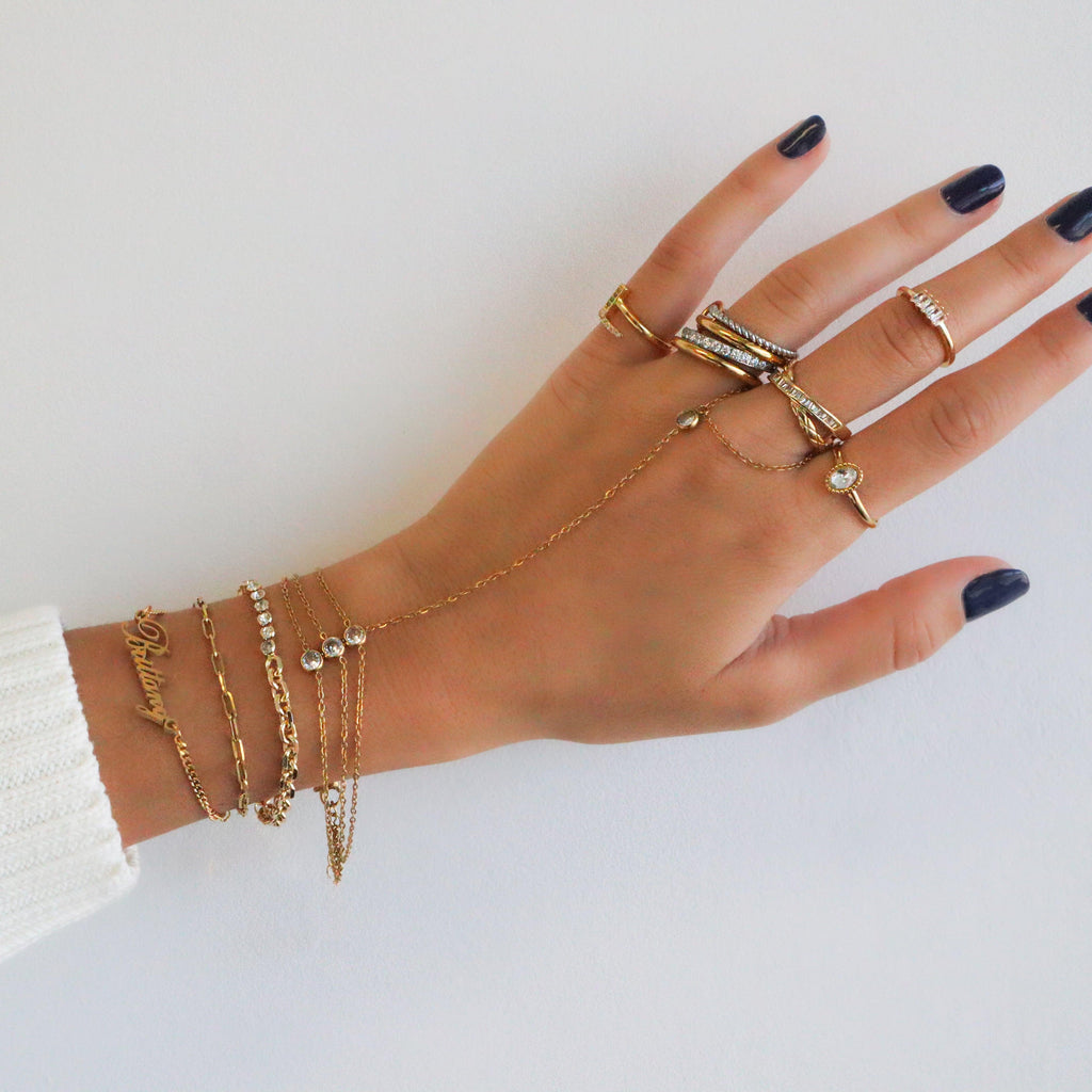 Viral Hand Chains: Anti Tarnish Waterproof - EVRYJEWELS