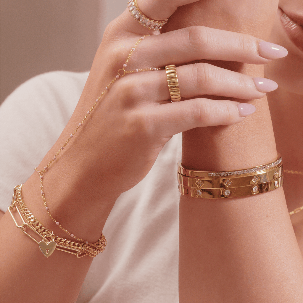 Waterproof Stainless Steel Bangle