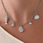Seaside Sweet Charm Necklace - EVRYJEWELS