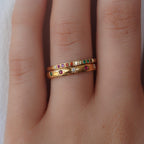 Rainbow's End 2-Piece Ring Set