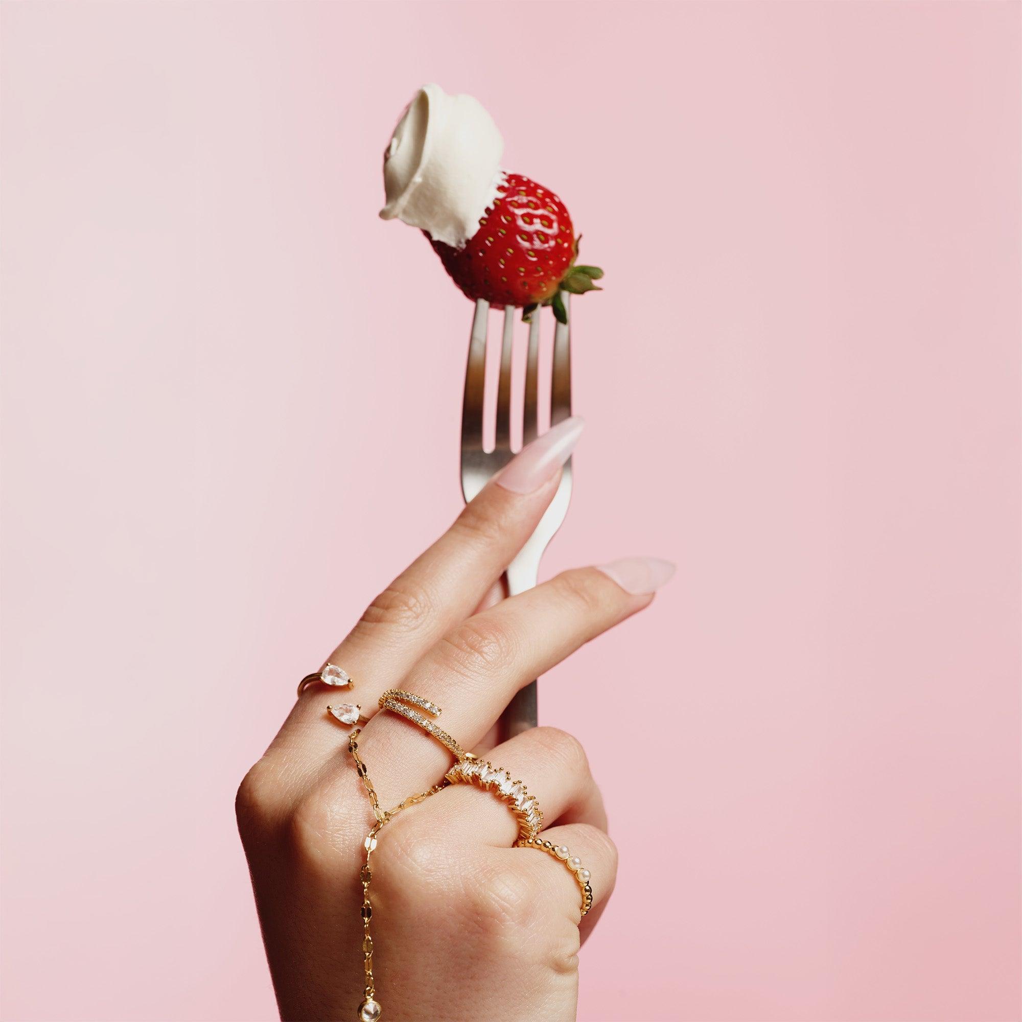 Martini Pinky Ring