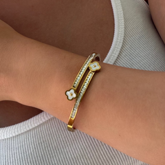Lucky Row Bangle - EVRYJEWELS