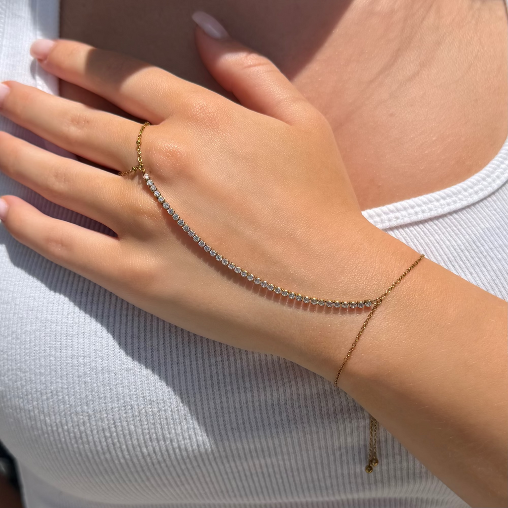The Slide On Hand Chain Collection - EVRYJEWELS