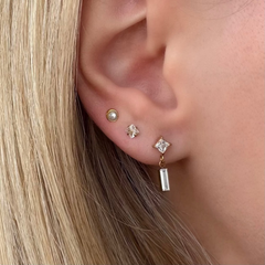 Sweet Shine Flat Back Earrings Set - EVRYJEWELS