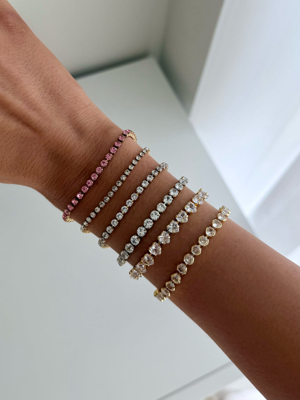 You Glow Girl Tennis Bracelet