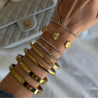 Champagne Tennis Bracelet