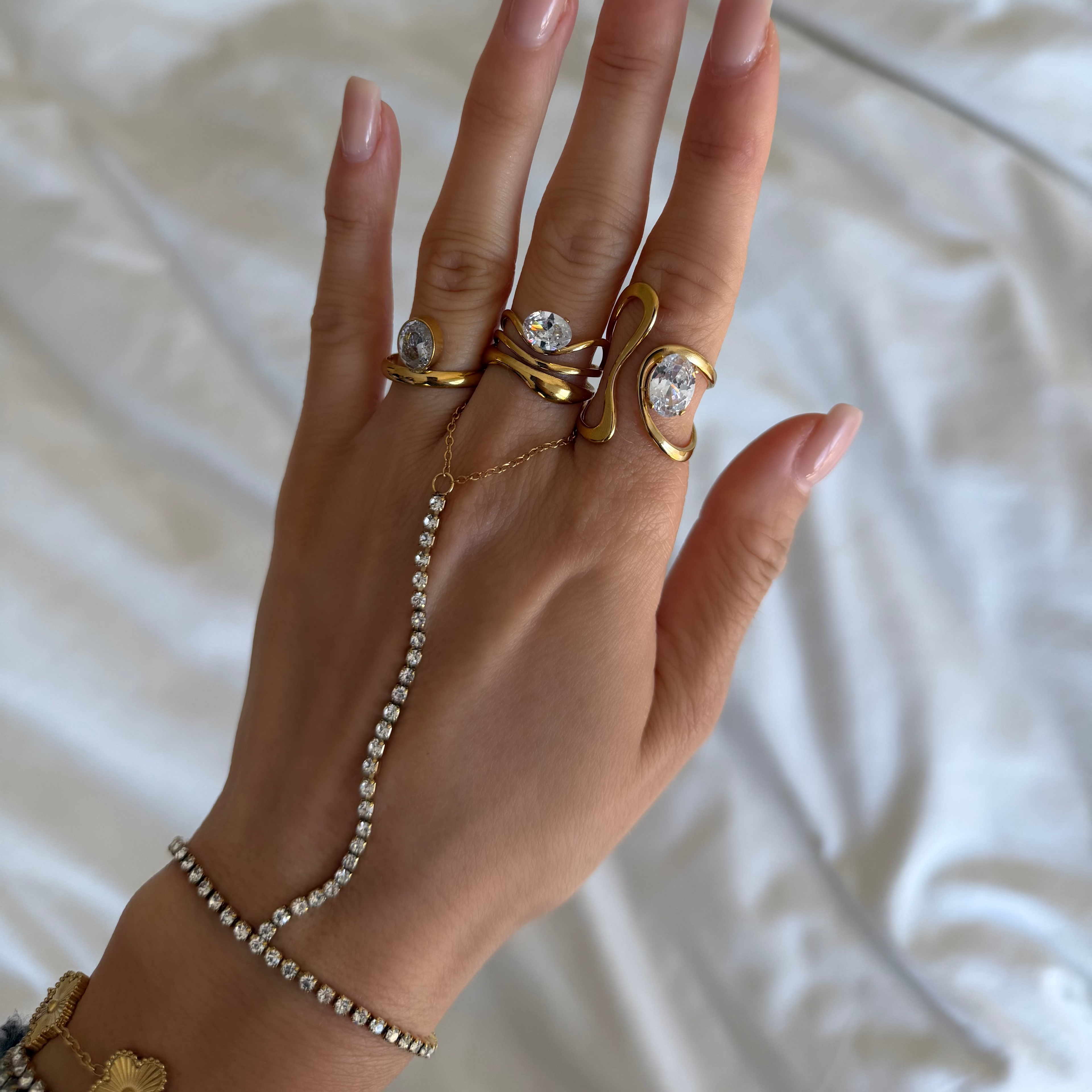 Viral Hand Chains: Anti Tarnish Waterproof