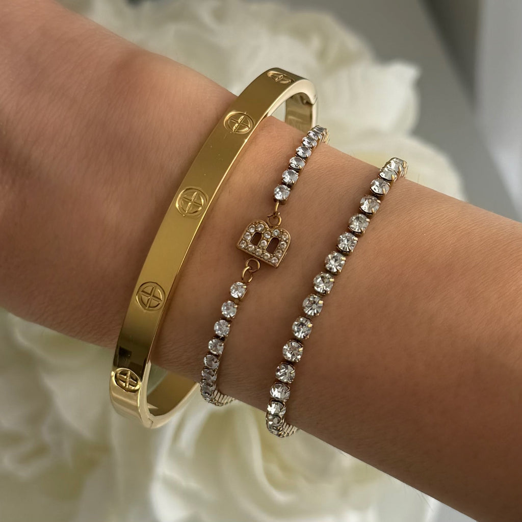 Linked Babe Bangle