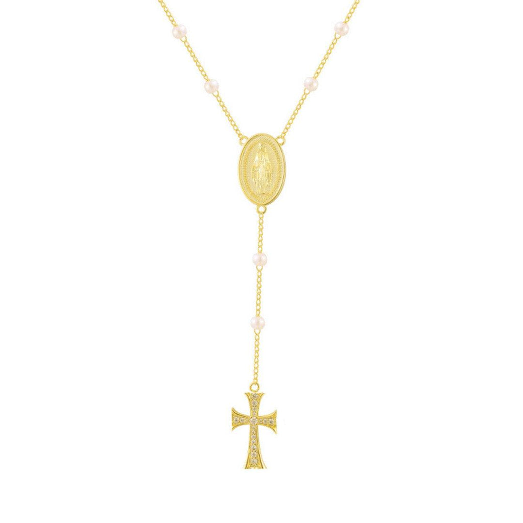 Sacred Glow Lariat Necklace