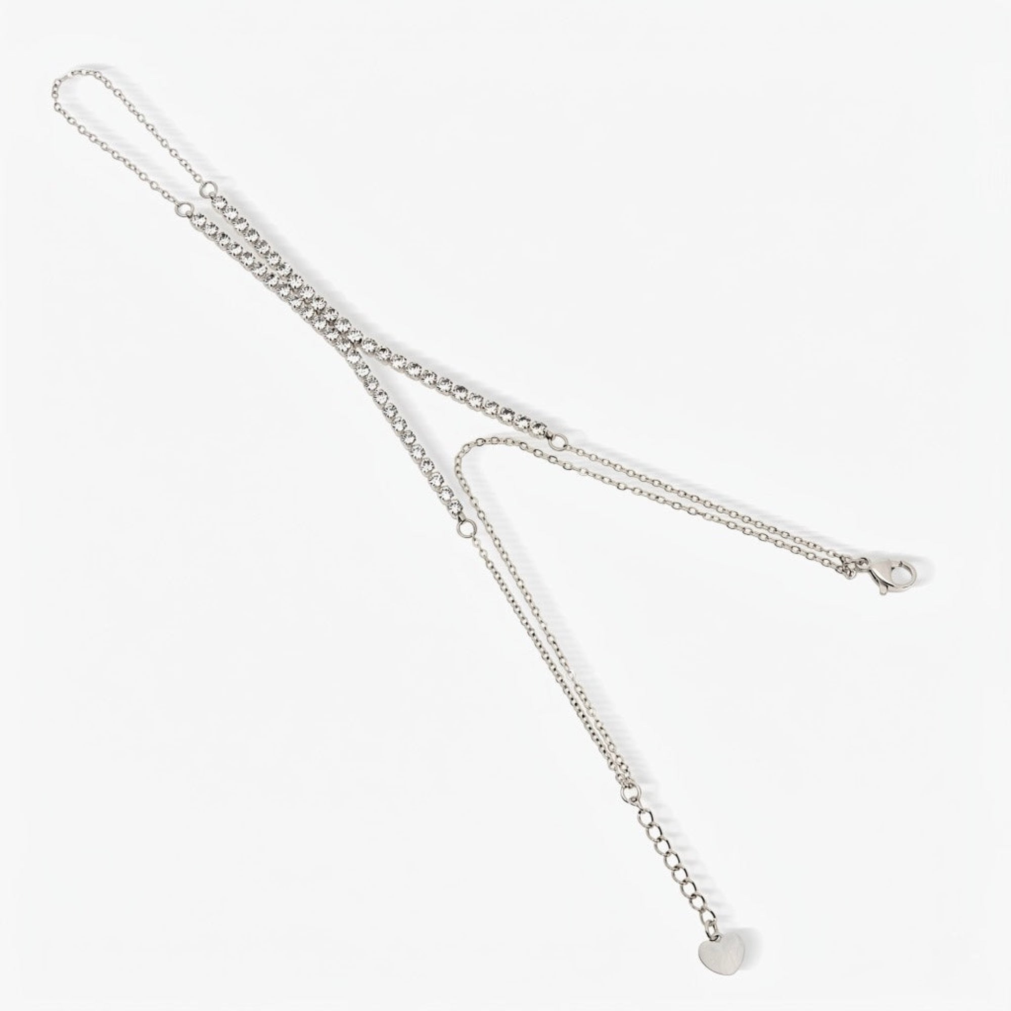 Frosted Tennis Hand Chain