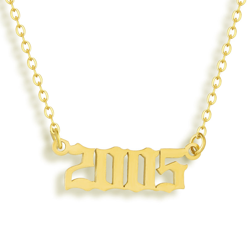 Golden Year Necklace - EVRYJEWELS