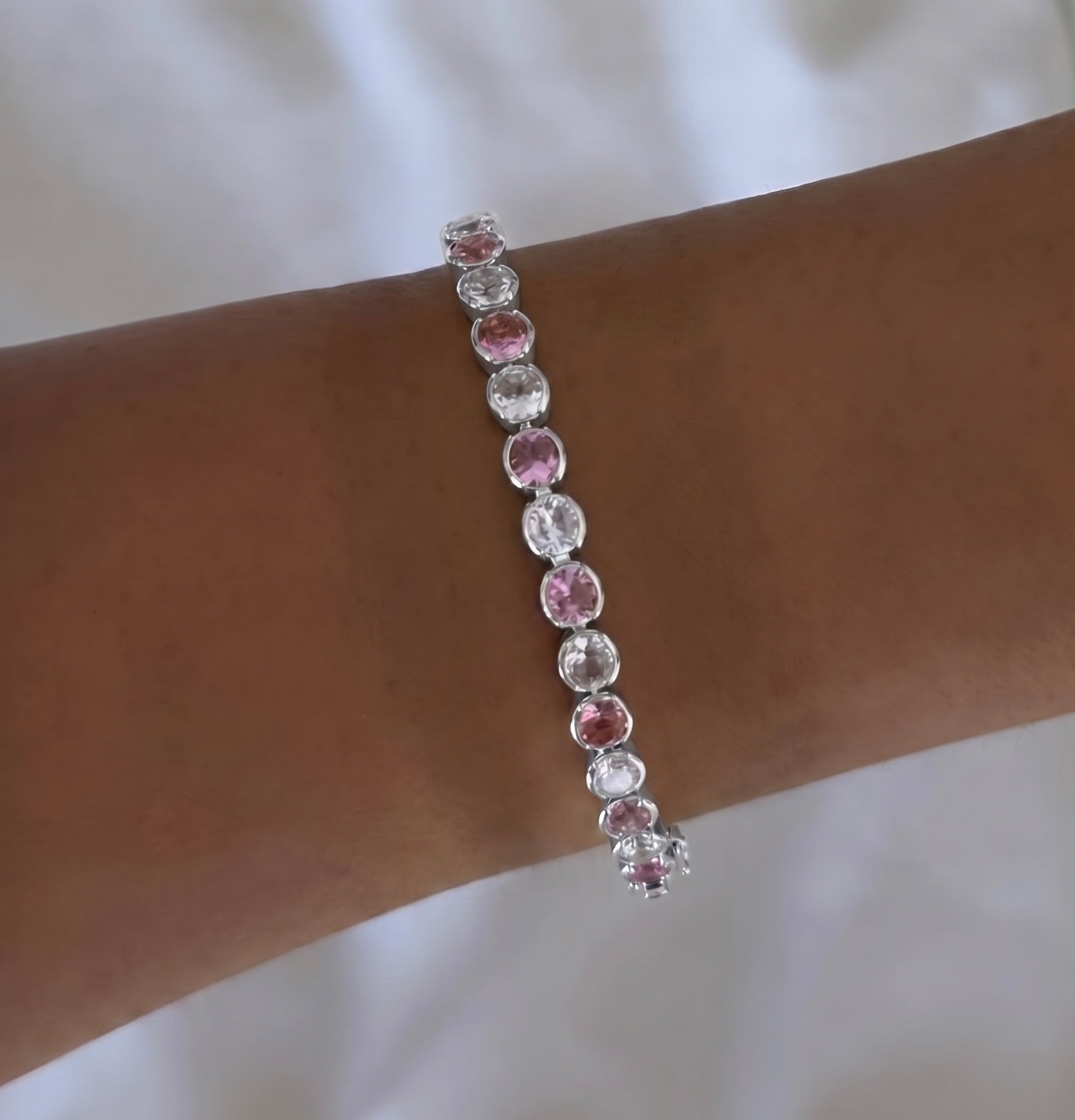 High-Shine Tennis Bracelet - EVRYJEWELS