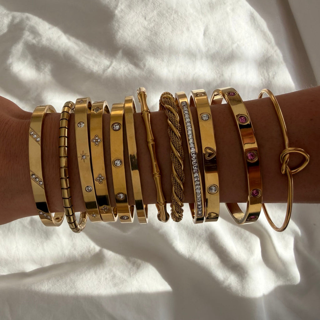 Waterproof Stainless Steel Bangle