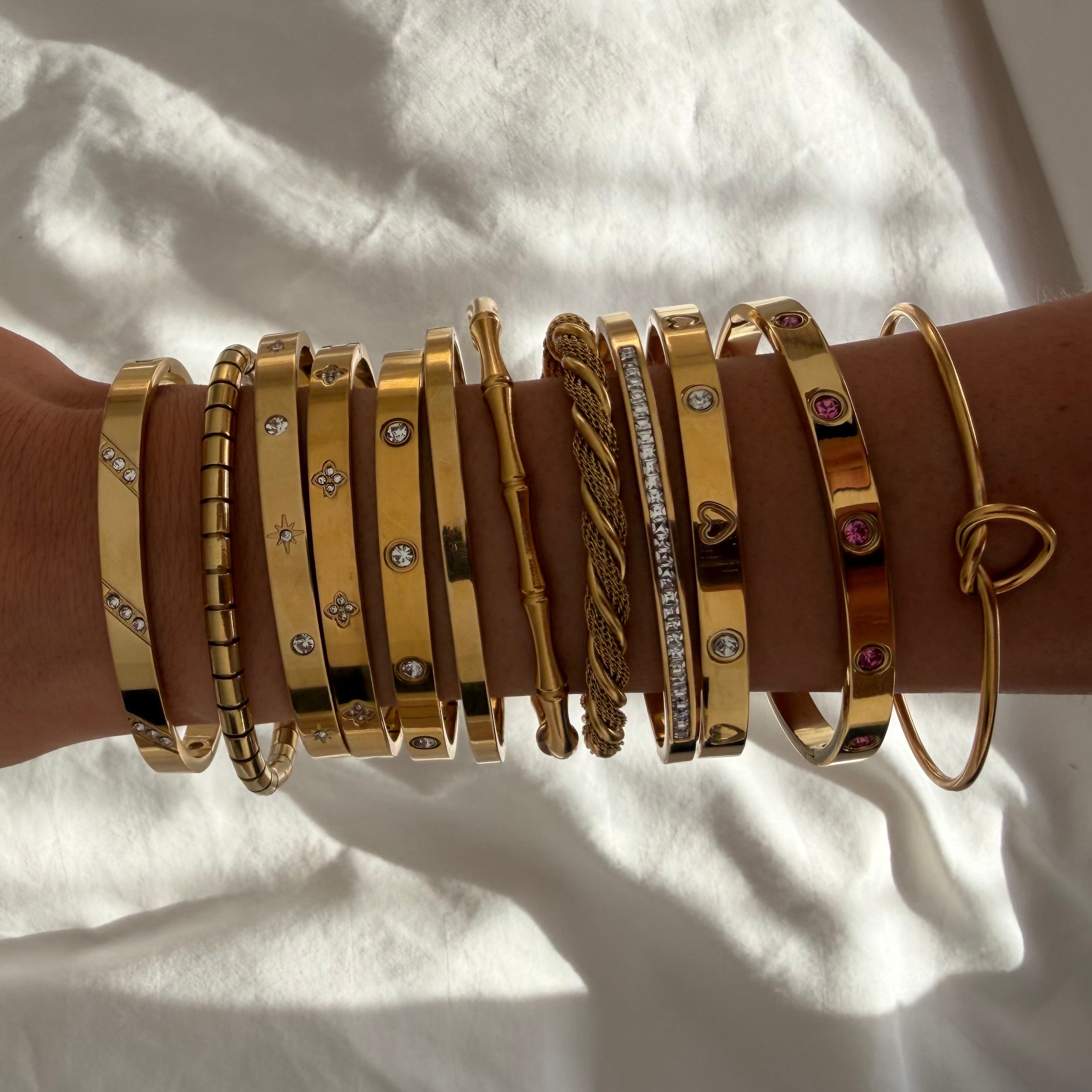 Waterproof Stainless Steel Bangle