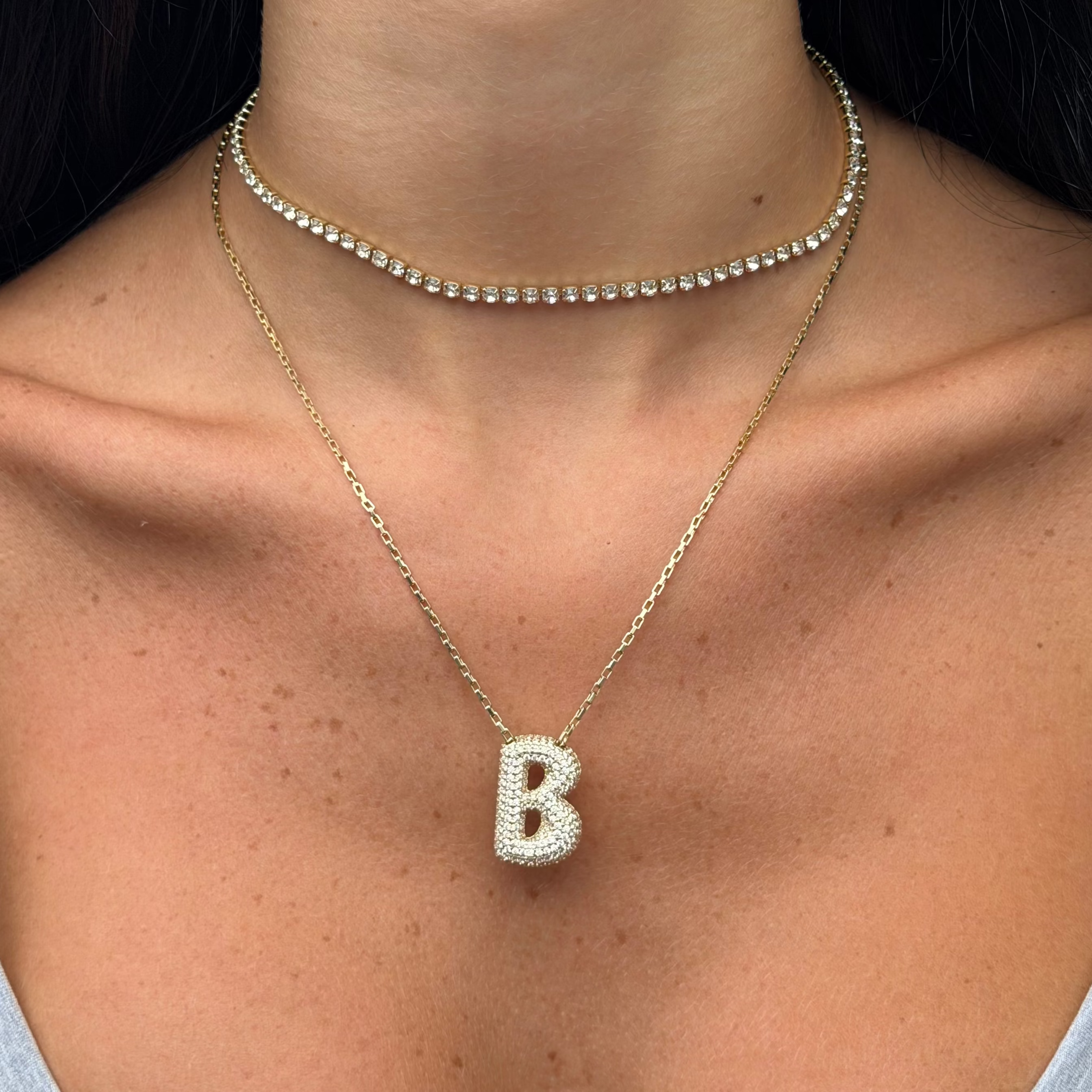 Nena Tennis Necklace