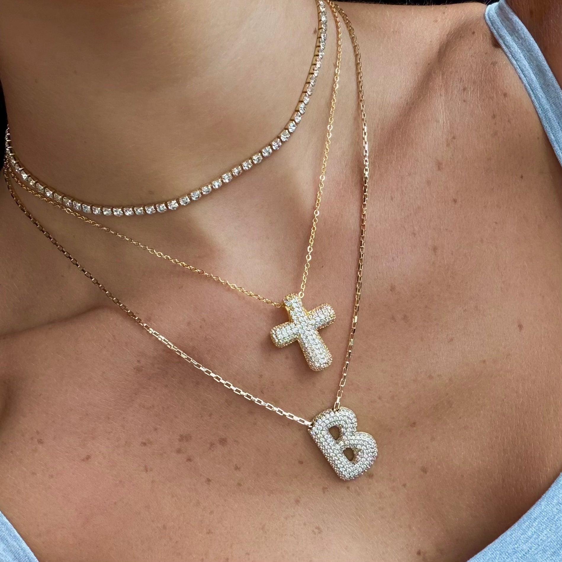 Forever Blessed Cross Necklace