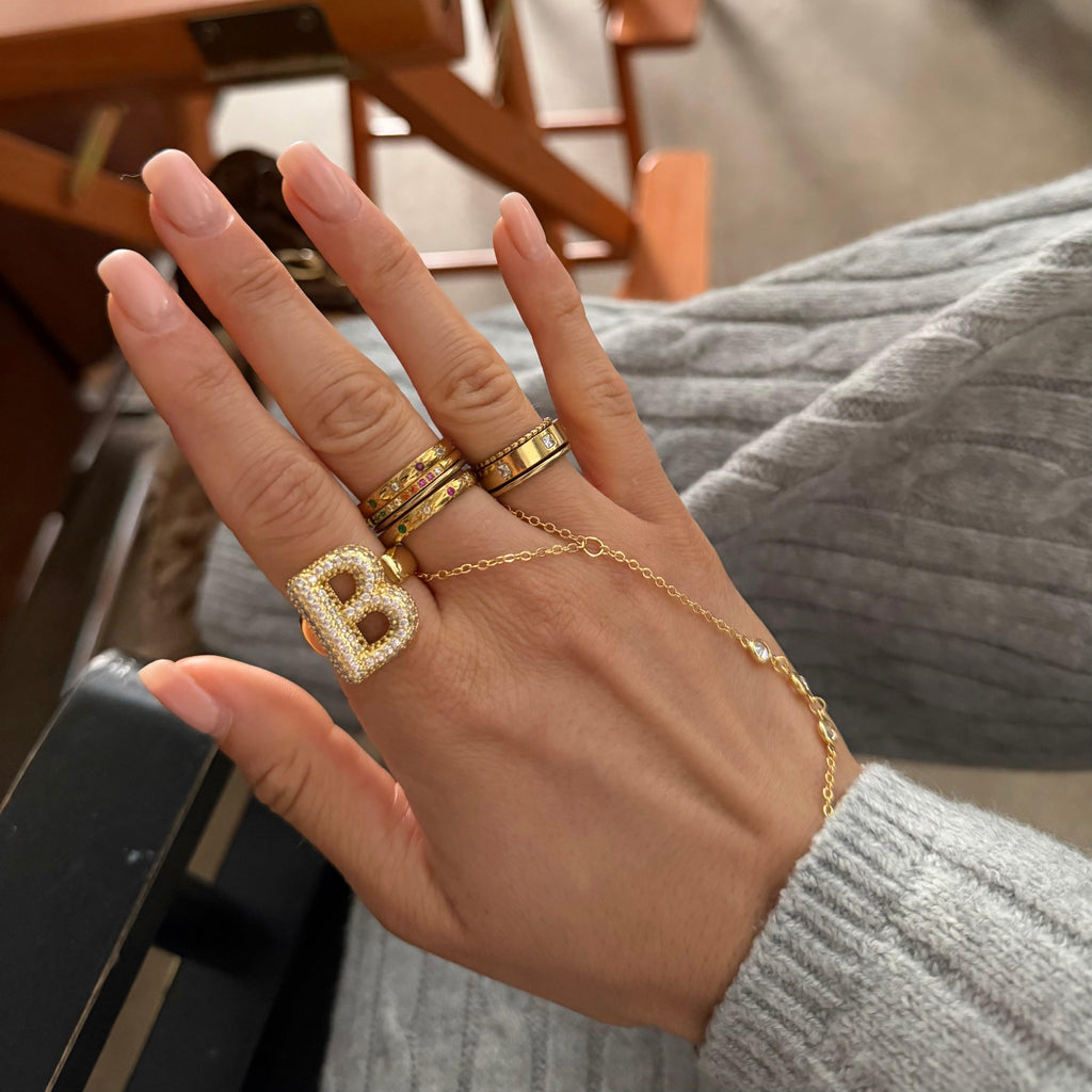 Rainbow's End 2-Piece Ring Set