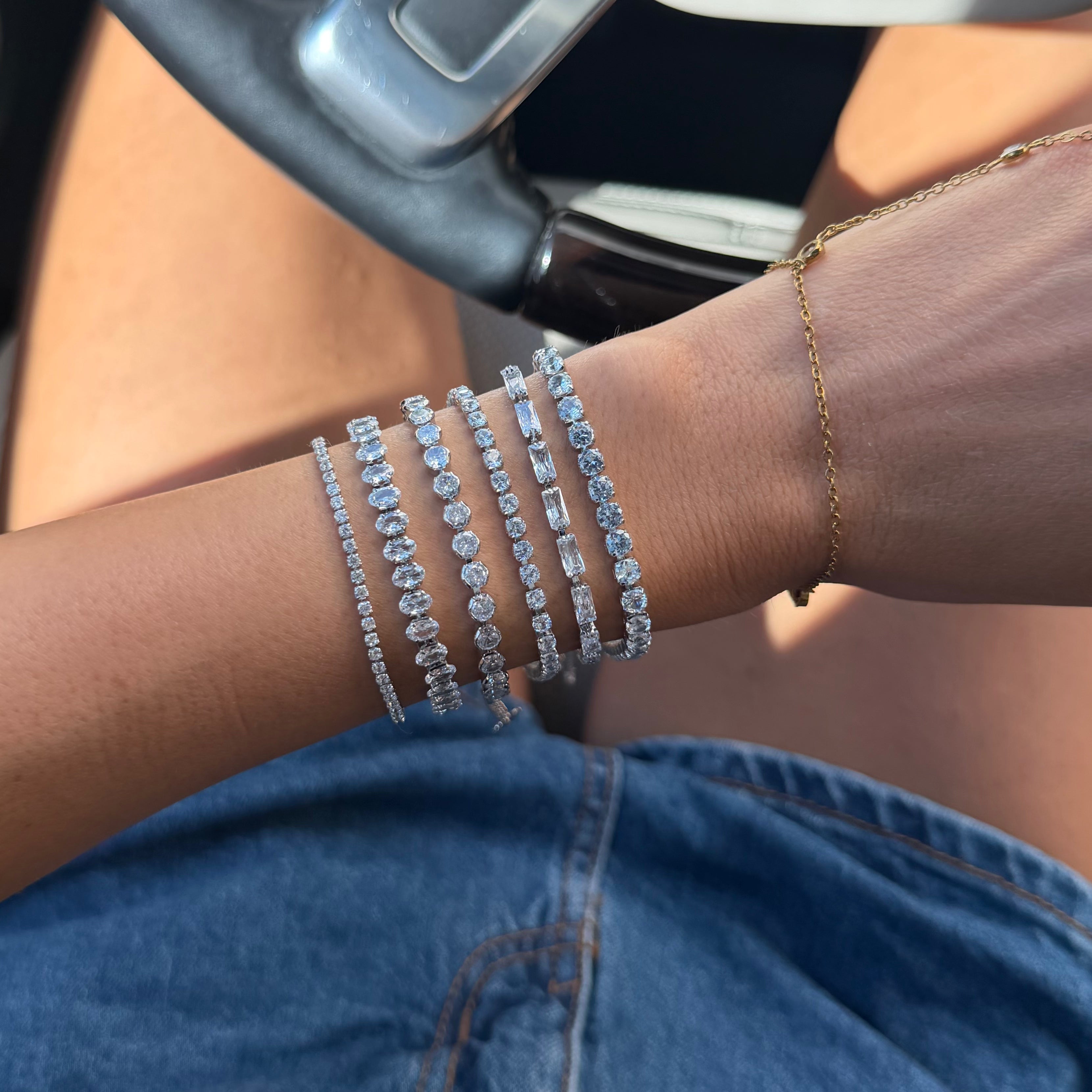 Three Wishes Tennis Bracelet