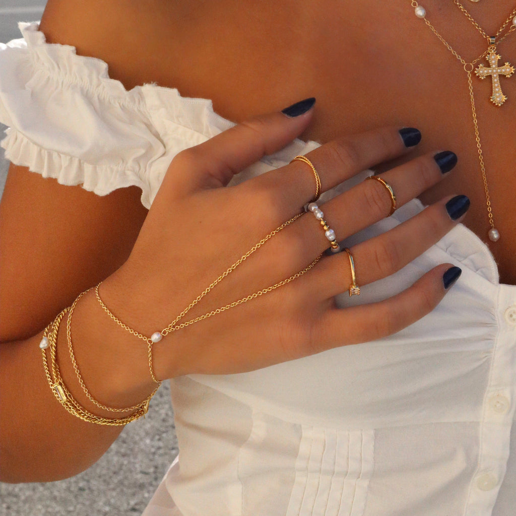 She's A Pearl Hand Chain