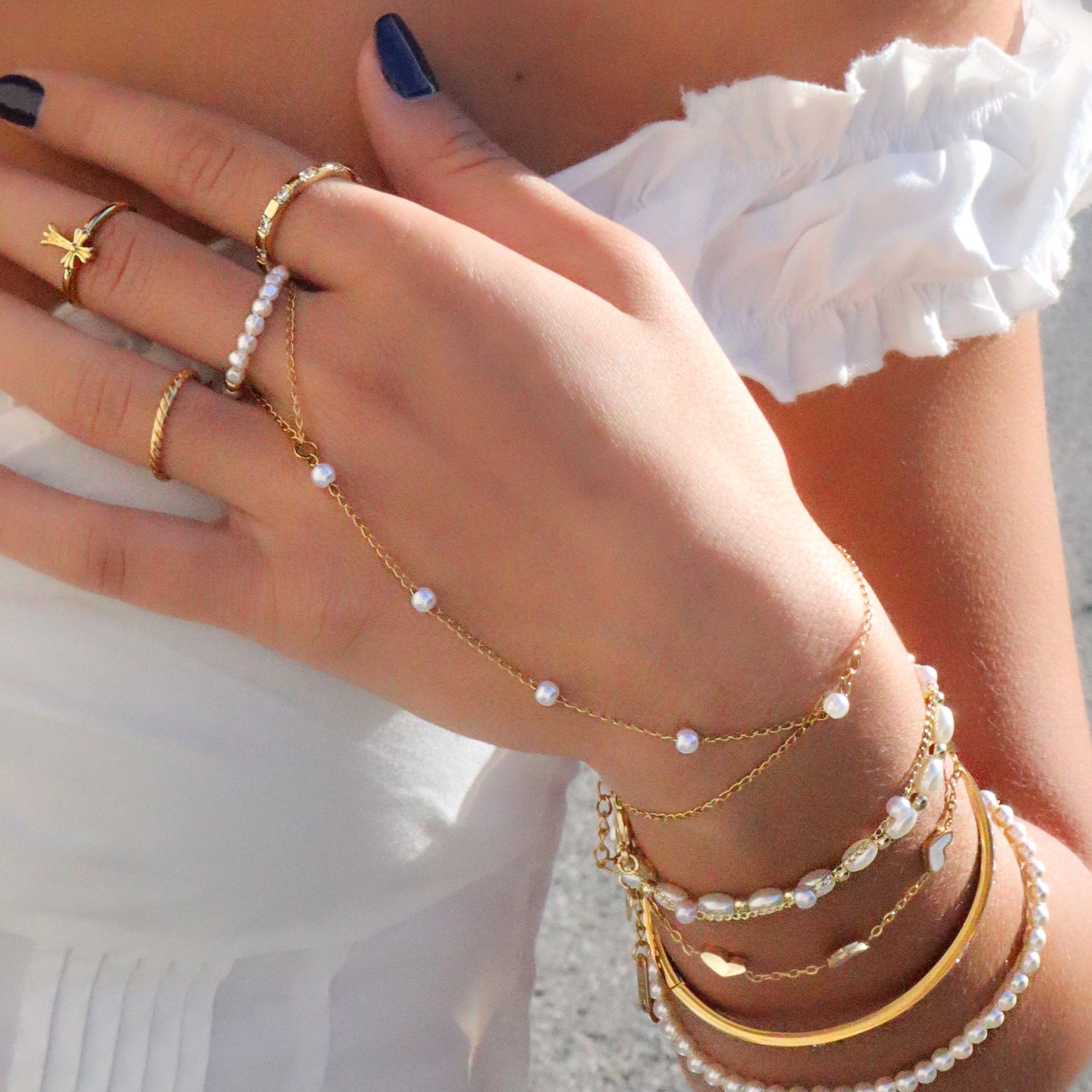 Lover Girl Hand Chain