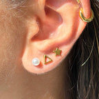 Hey Darling Pearl Flat Back Earrings Bundle - EVRYJEWELS