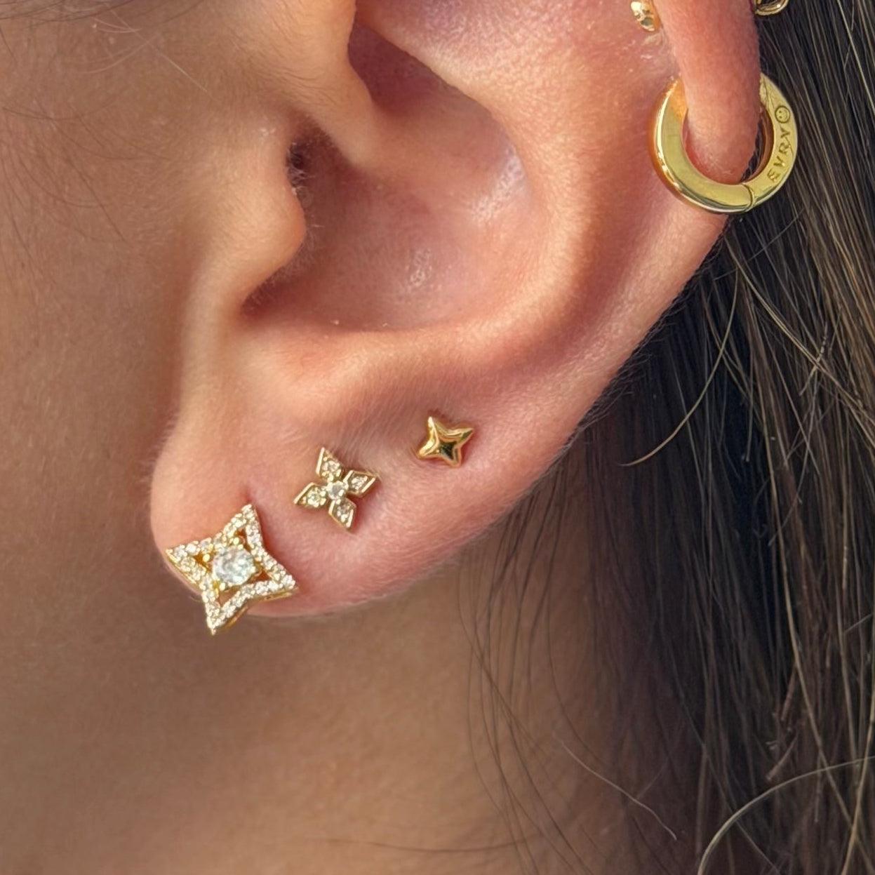 Glitter Pop Stud Earrings Pack - EVRYJEWELS