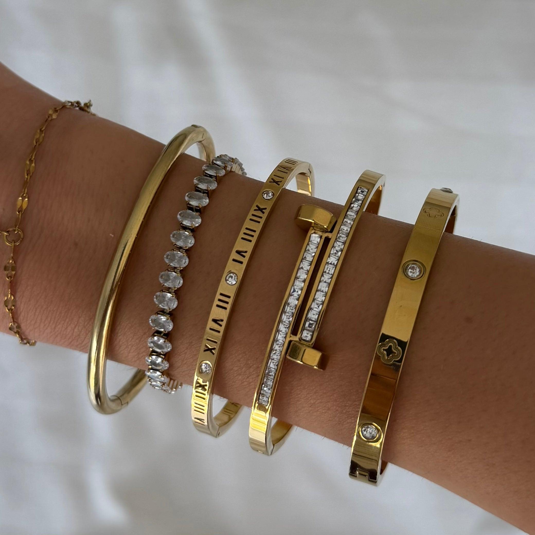 Radiant Row Bangle