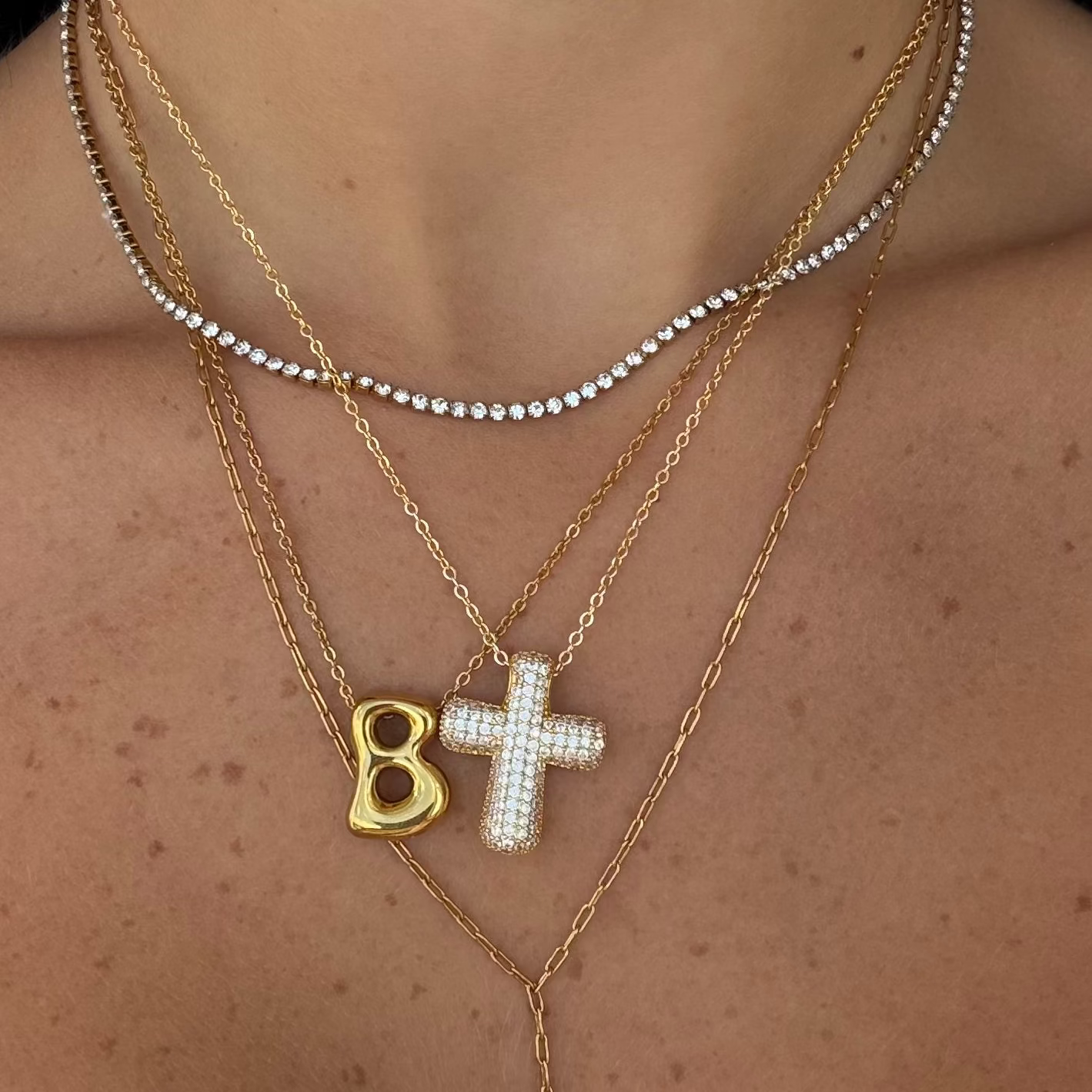 Nena Tennis Necklace