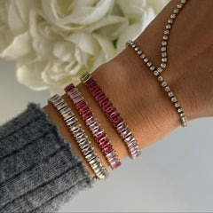 Frost Beam Tennis Bracelet - EVRYJEWELS
