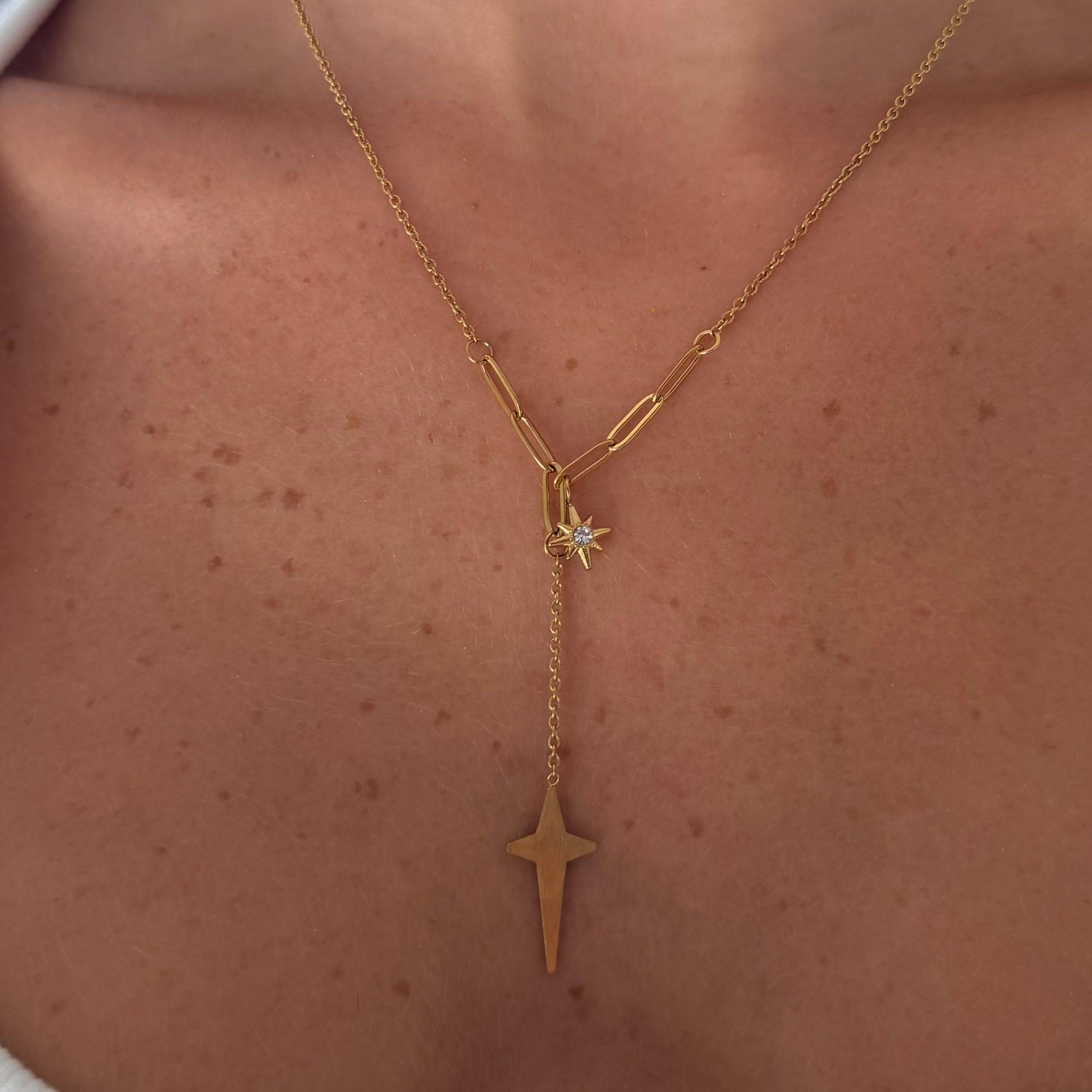 Lyra Lariat Necklace