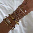 Champagne Tennis Bracelet
