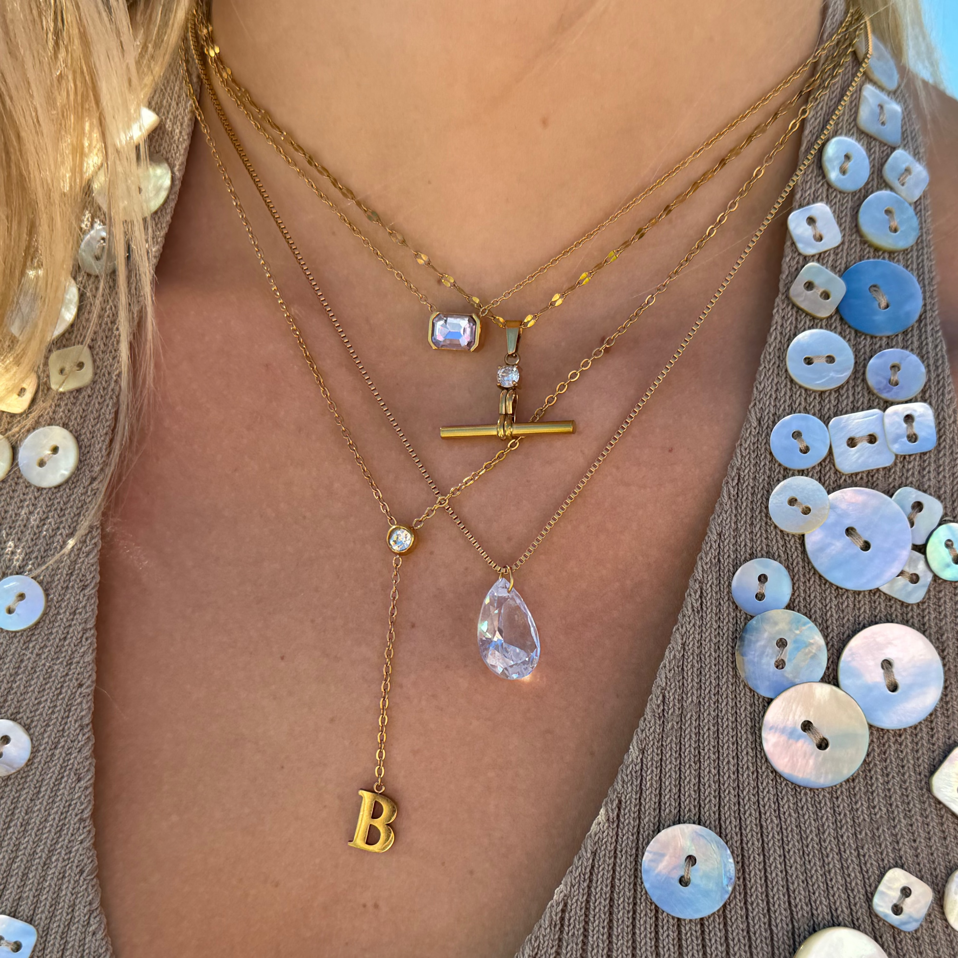 Love Letter Lariat Necklace