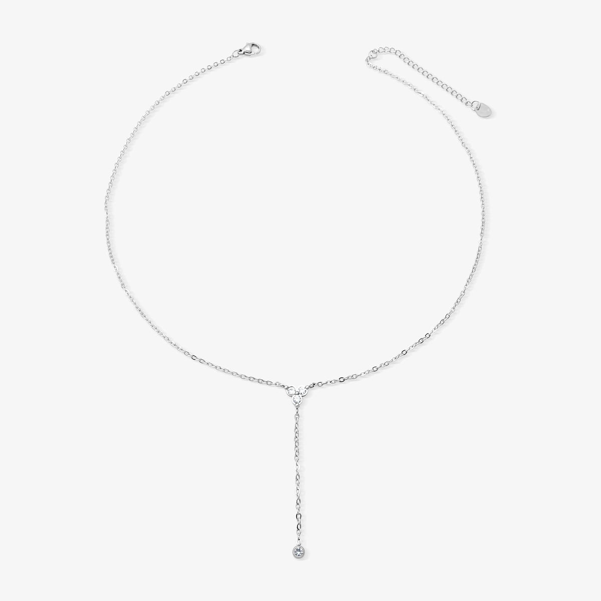 Flirty Drop Lariat Necklace