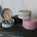Mini Round Jewelry Box