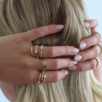 Shimmering Snake Ring