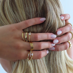 Shimmering Snake Ring