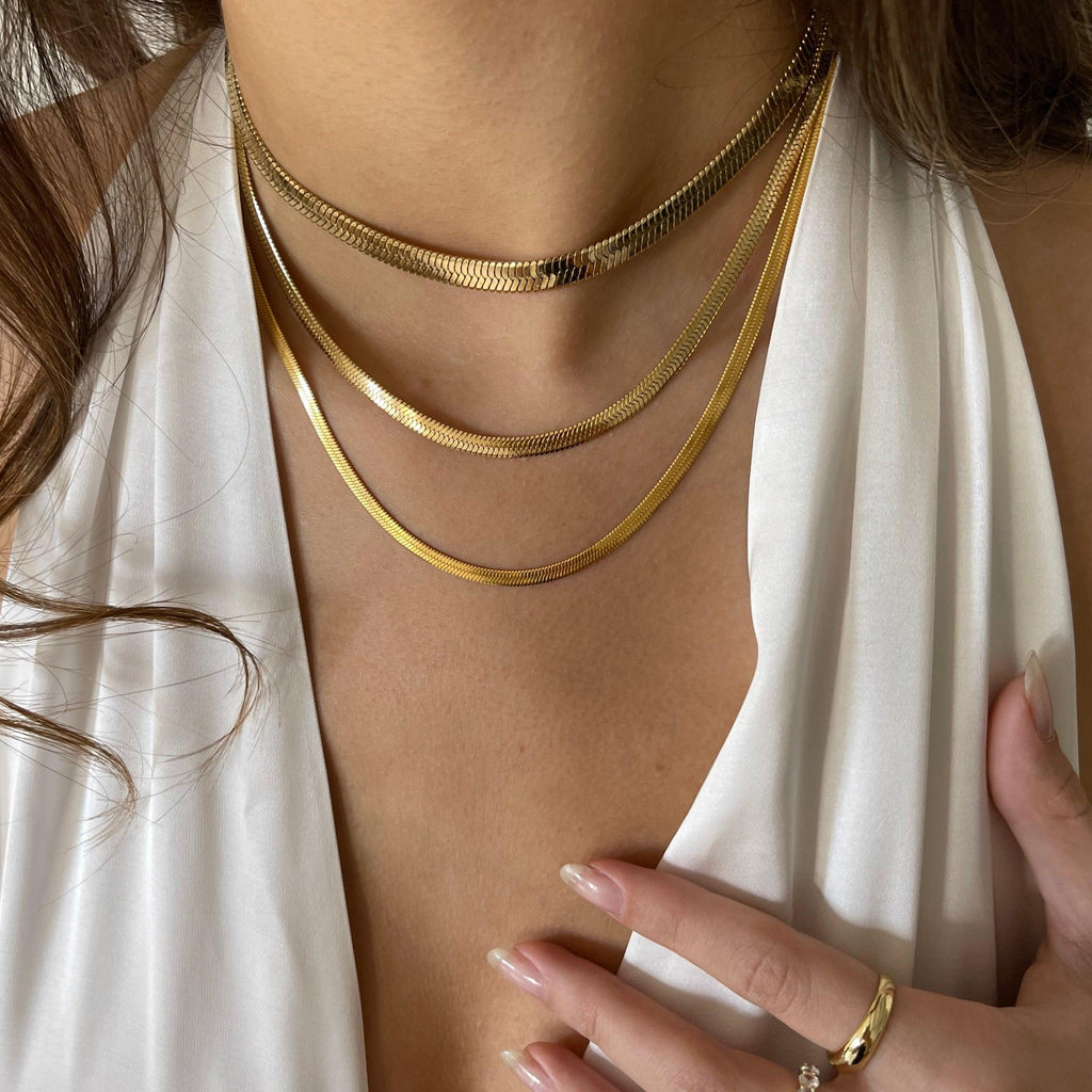 Plain Chain Necklaces - EVRYJEWELS