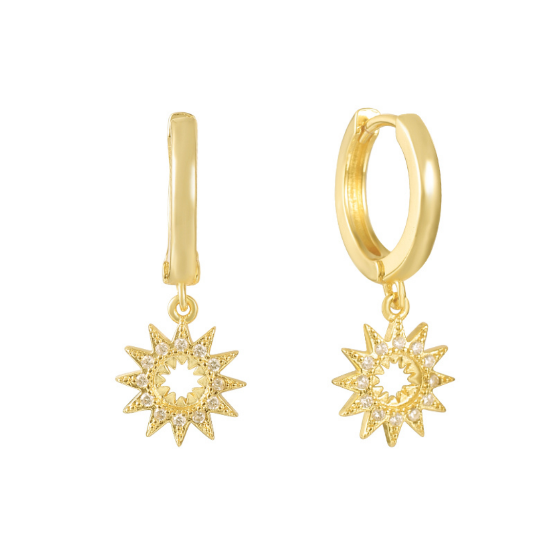 Sunburst Earrings - EVRYJEWELS