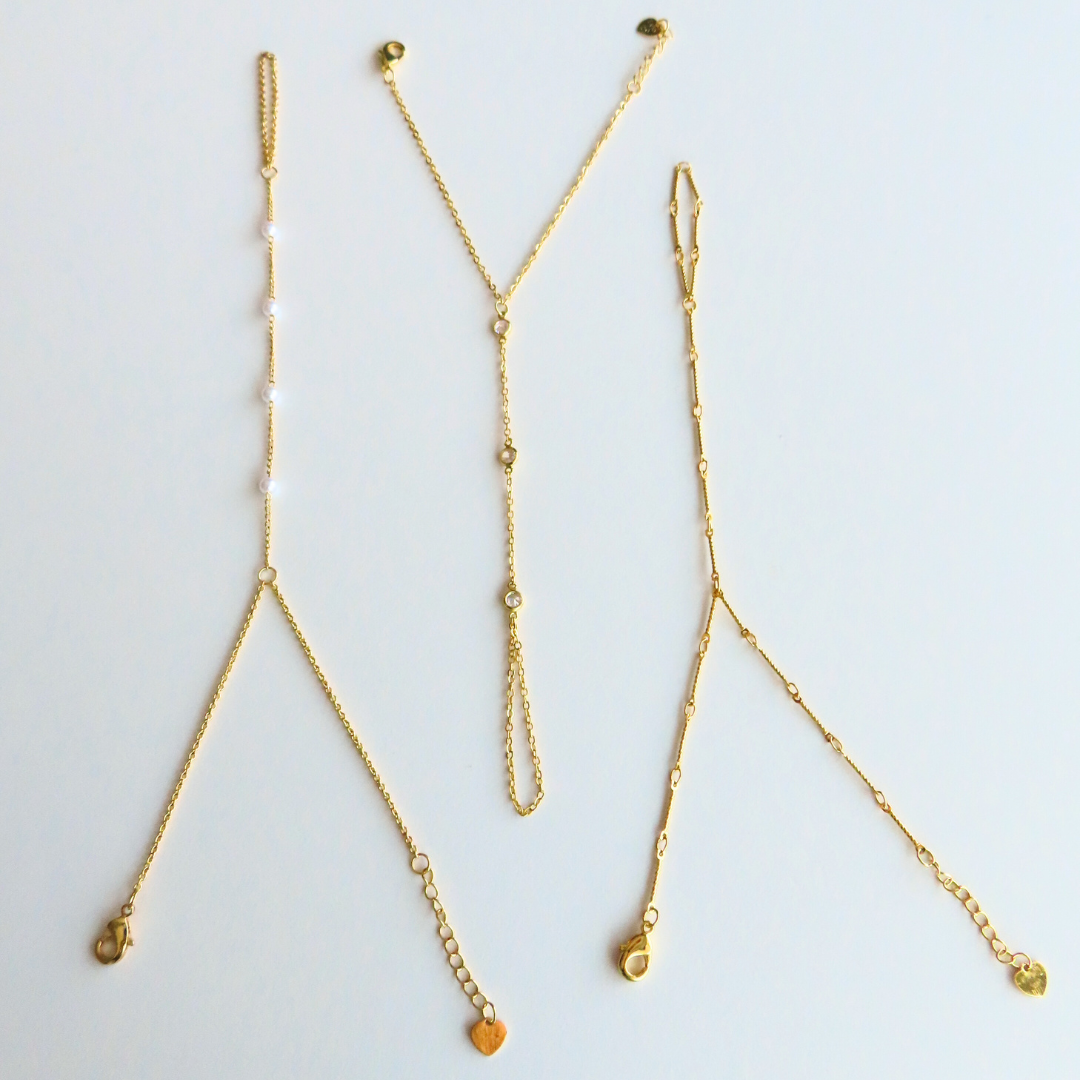 Viral Hand Chain Bundle : 3 Piece Hand Chain Bundle