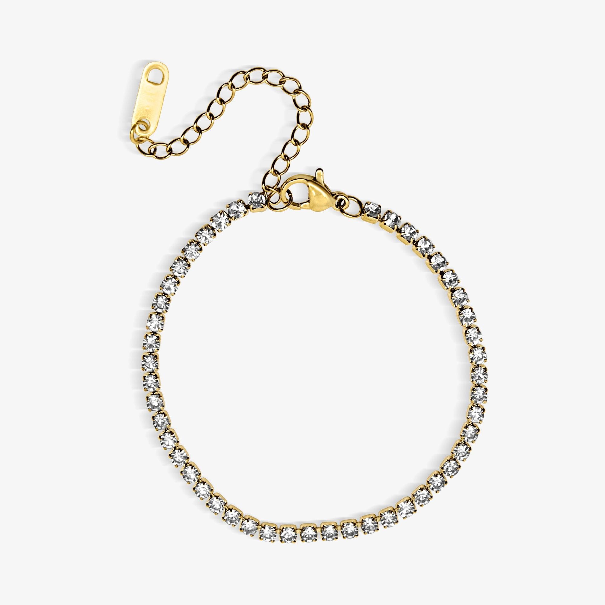 Champagne Tennis Bracelet