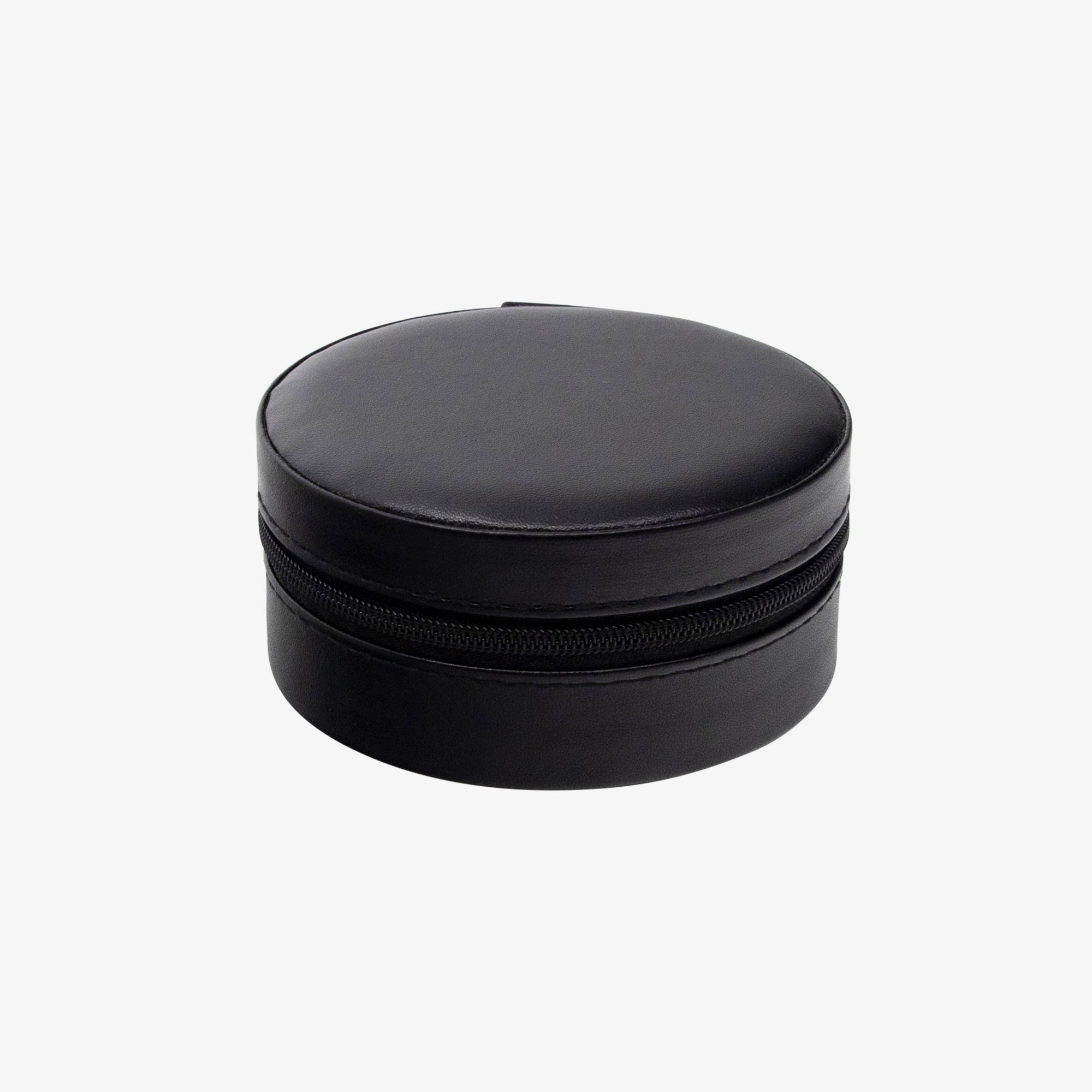 Mini Round Travel Jewelry Case