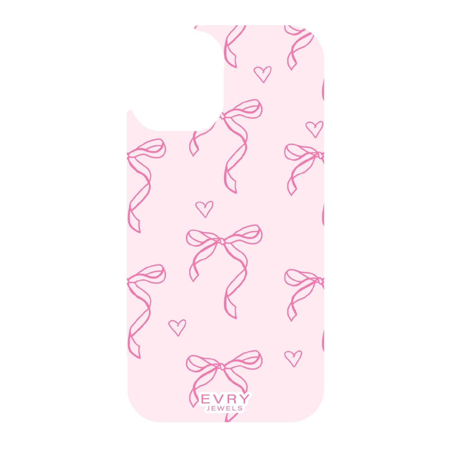 Bows and Hearts Phone Cover