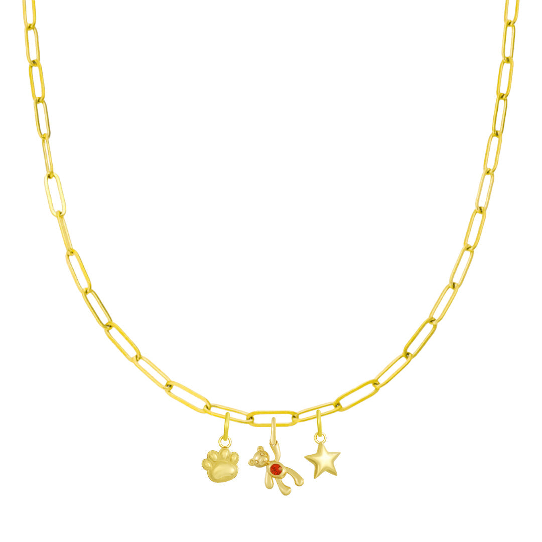 Cutie Collective Charm Bundle Necklace - EVRYJEWELS