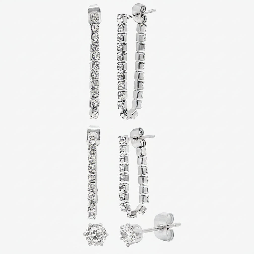 Drop the Link Earrings Bundle - EVRYJEWELS