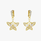 Butterfly Babe Clip-On Earrings - EVRYJEWELS