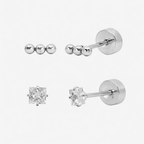Flat Back Earrings Set Collection - EVRYJEWELS