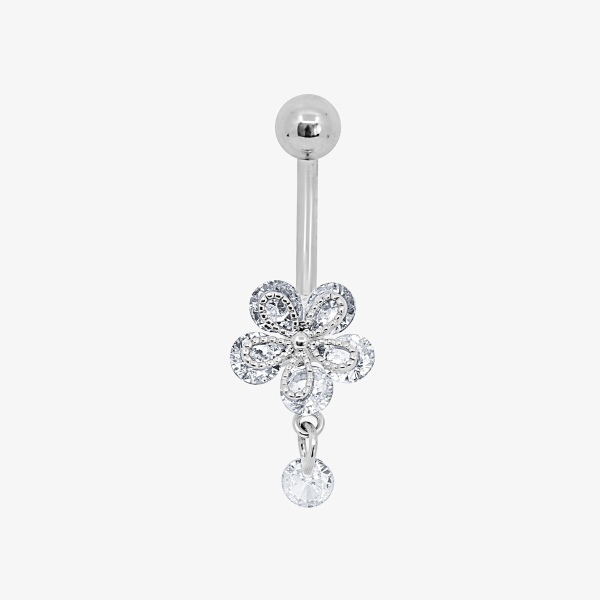 Flower Kiss Belly Ring