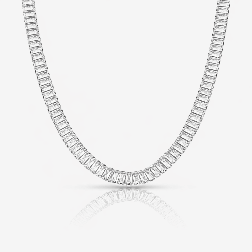 Frost Beam Tennis Necklace - EVRYJEWELS