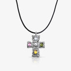 Popstar Cross Necklace - EVRYJEWELS